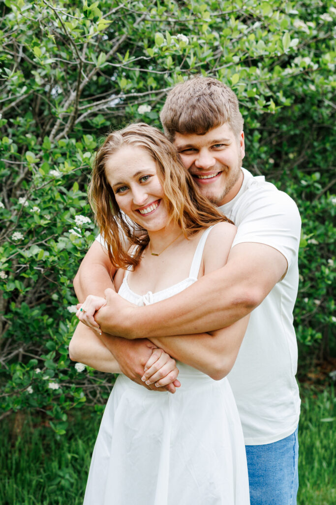 Mindi Jennings Photography wedding photographer at Pleasant Pastures Events in Central MN featuring engaged couples and outdoor wedding venue